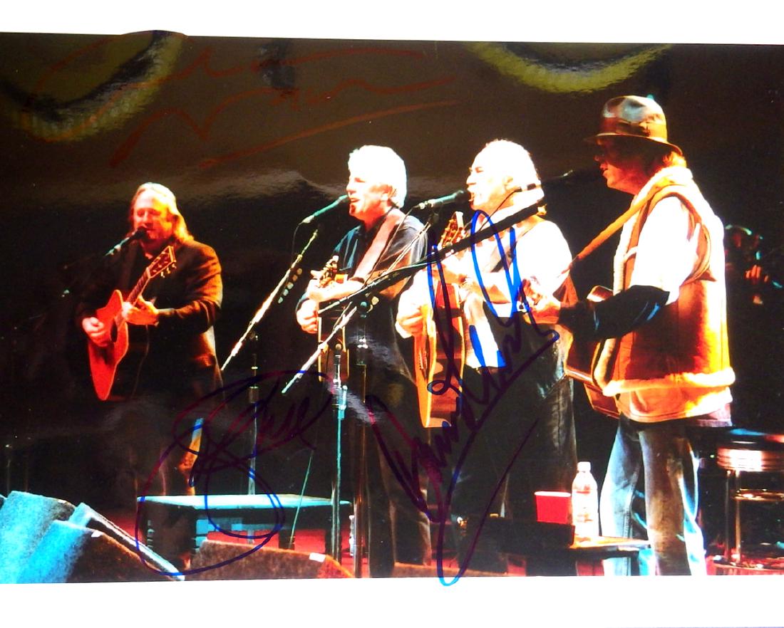 CROSBY, STILLS & NASH - Photo Signed (1 of 1)