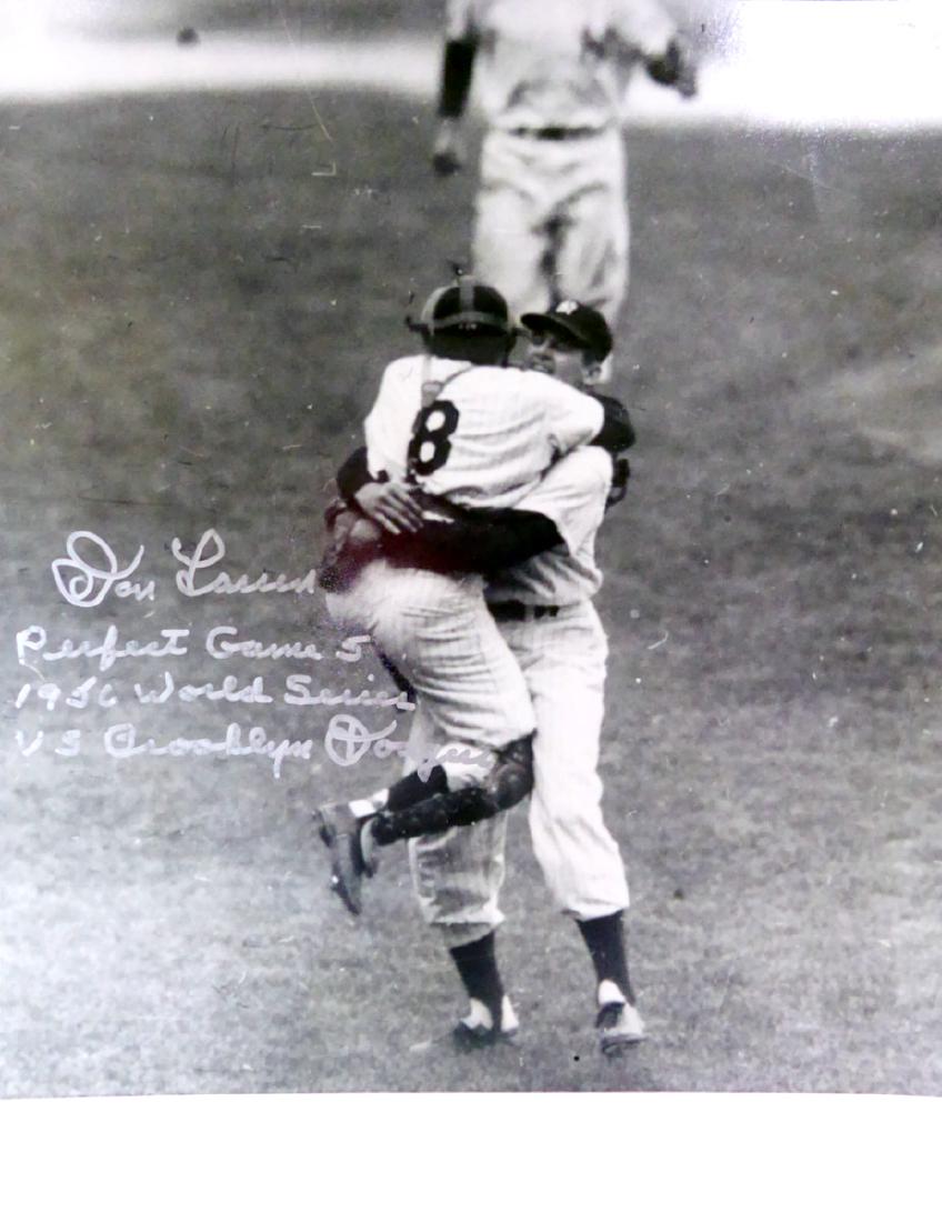 Perfect Game DON LARSEN - World Series Photo Signed (1 of 1)