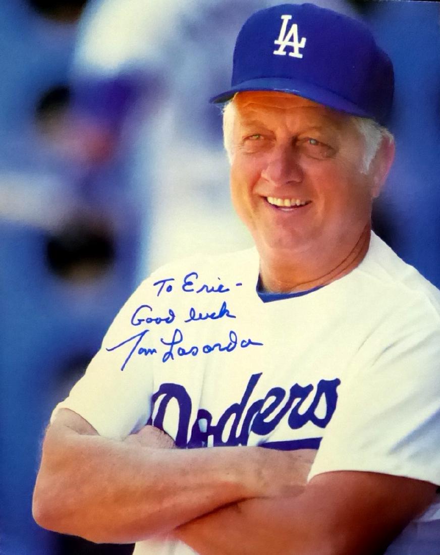Manager TOM LASORDA - Photo Signed (1 of 1)