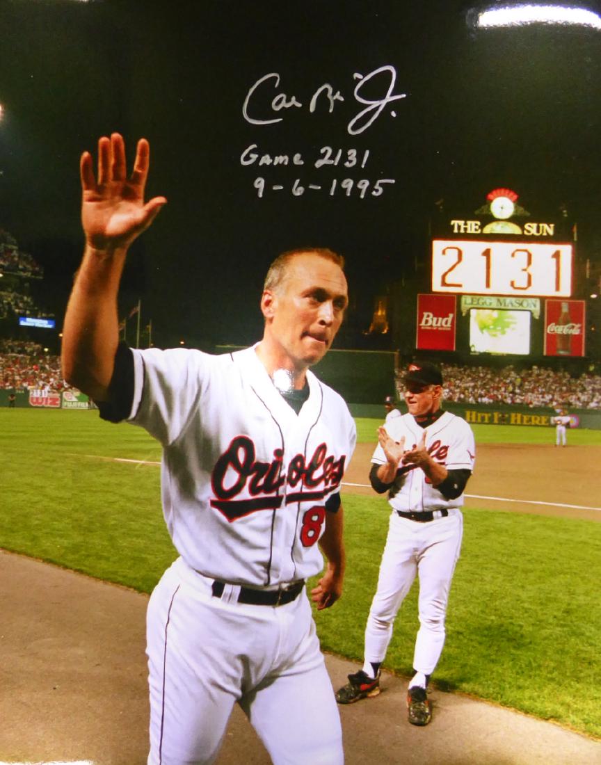 CAL RIPKEN, JR - Consecutive Streak Photo Signed (1 of 1)