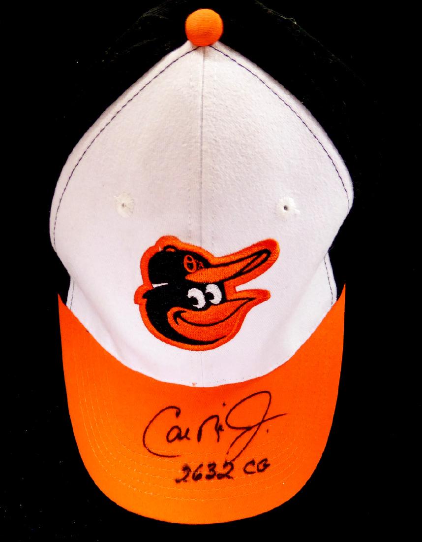 CAL RIPKEN, JR - Souvenir Oriole's Cap Signed (1 of 1)