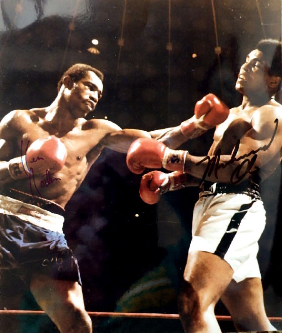 MUHAMMAD ALI and KEN NORTON - Fight Photo Signed (1 of 1)