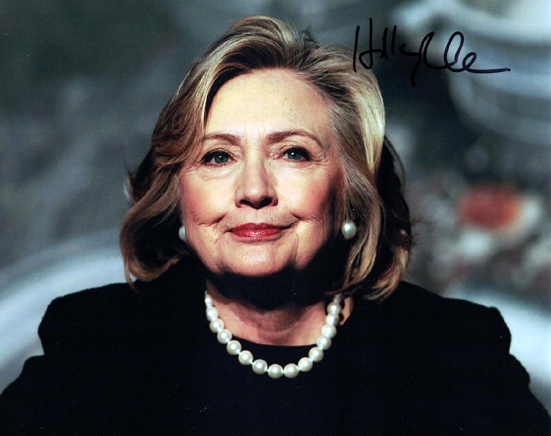 HILLARY RODHAM CLINTON - Photo Signed (1 of 1)