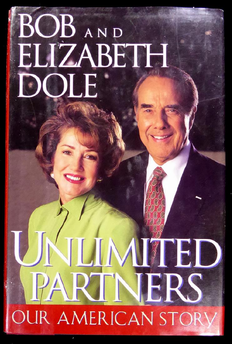 ROBERT and ELIZABETH DOLE - Their Book Signed (1 of 2)
