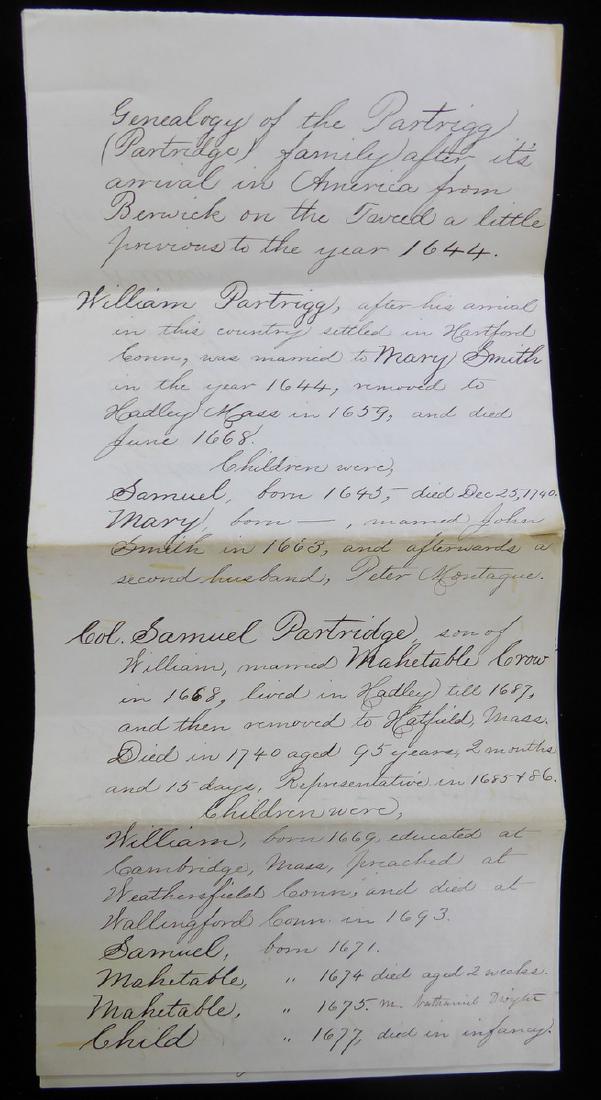 New England Family Archive - Civil War Lettrs etc (1 of 7)