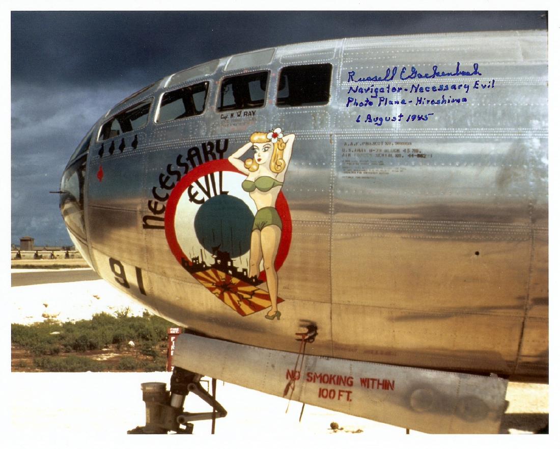 Hiroshima BILL BARNEY & RUSSELL GACKENBACH - 2 Photos (1 of 2)