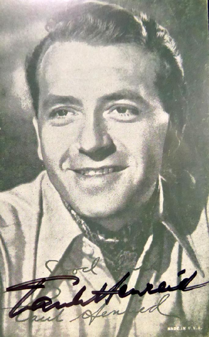 Actor PAUL HENREID - Photo Signed (1 of 1)