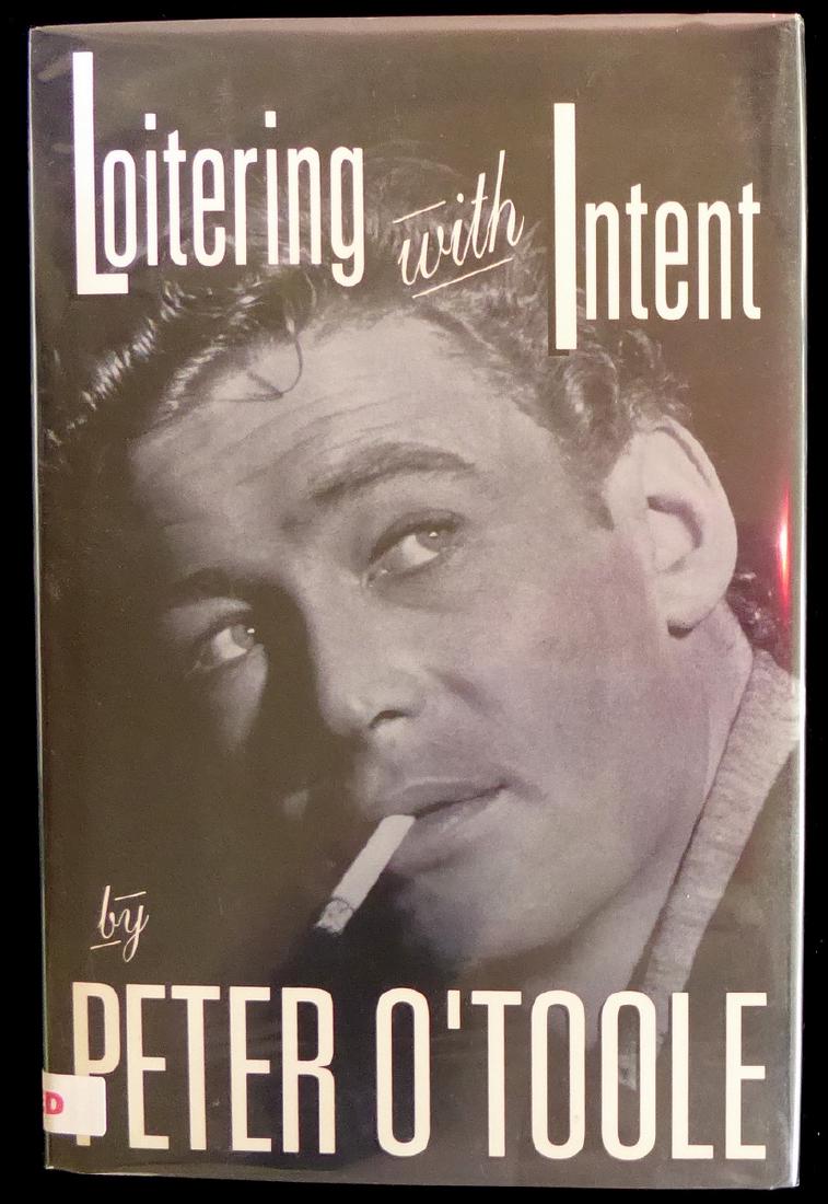 Irish Actor PETER O'TOOLE - His Book Signed, 1st Ed (1 of 2)