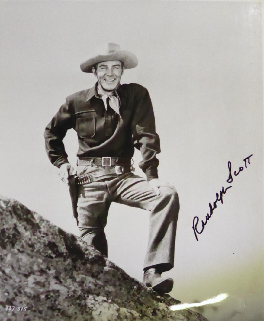 Actor RANDOLPH SCOTT - Phioto Signed (1 of 1)