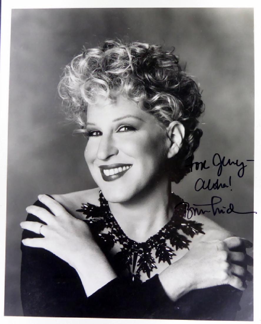 Singer, Actress BETTE MIDLER - Photo Signed (1 of 1)
