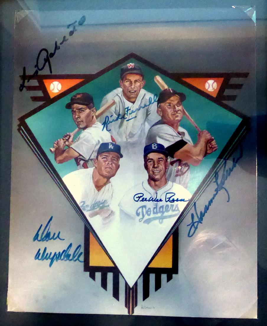 HOF 1984 Induction - Framed Photo Signed by Inductees (1 of 1)