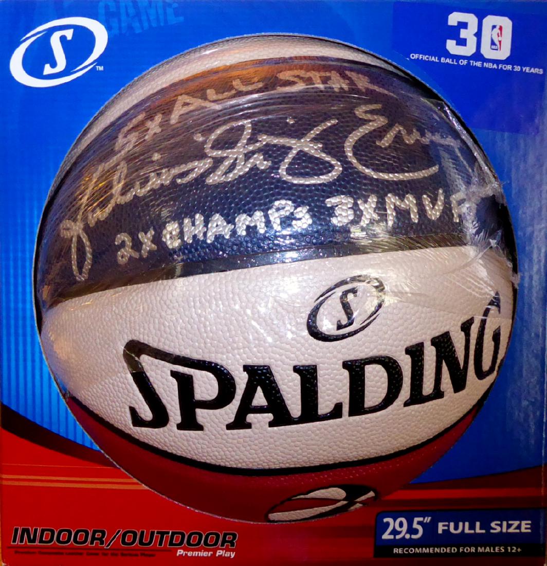 "DR J" JULIUS ERWING - ABA Basketball Signed (1 of 1)
