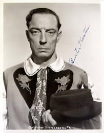 Comedian, Actor BUSTER KEATON - Photo Signed