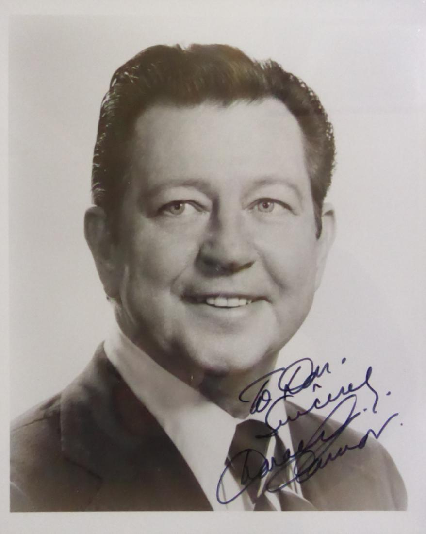 Actor DONALD O'CONNOR - Photo Signed: Donald O’Connor (1925-2003) Actor, Dancer. O’Connor starred in Francis the Talking Mule, which went on to have six sequels. A solo dance number in the film Singin' in the Rain (1952) launched him 