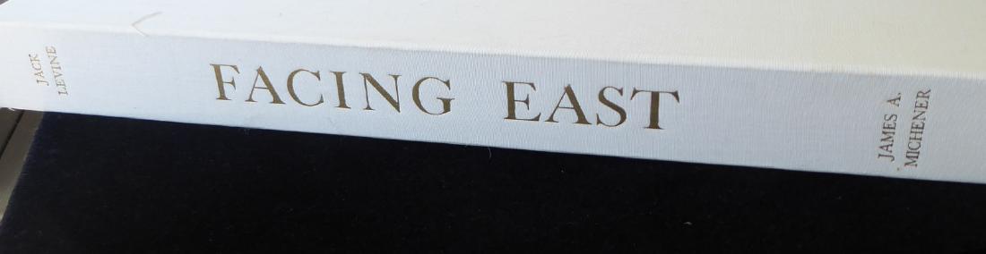 Author JAMES MICHENER & Painter JACK LEVINE - Ltd Ed: James A. Michener (1907-1997) Author and Jack Levine (1915-2010) Painter. Michener wrote more than 40 books, most of which were fictional, lengthy family sagas covering the lives of many generations i