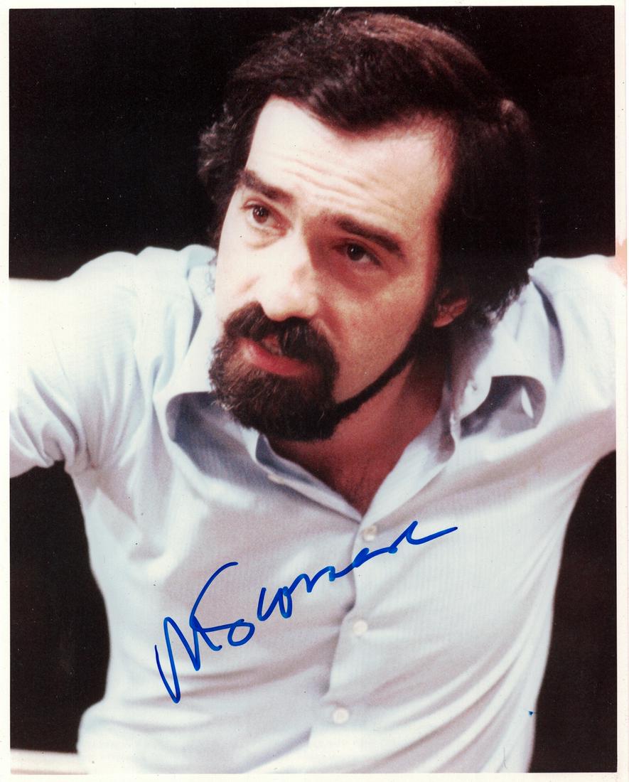 Director MARTIN SCORESE - Photo: Martin Scorsese (1942- ) Director. Scorsese has produced some of the most memorable films in cinema history, including the iconic Taxi Driver and Academy Award-winning The Departed'. 8” x 10” colo