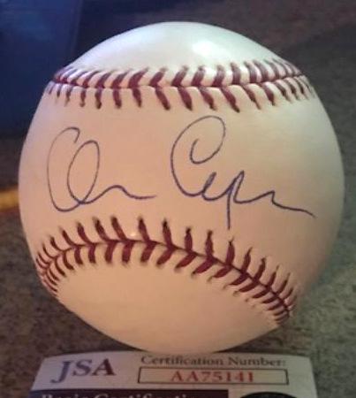 ORLANDO CEPEDA - Baseball: Orlando Manuel "Peruchin" Cepeda Pennes ( born September 17, 1937) Inducted into Baseball HOF in 1999. Signed Bud Selig ball with COA from JSA and case included. Ball has one small spot and signature