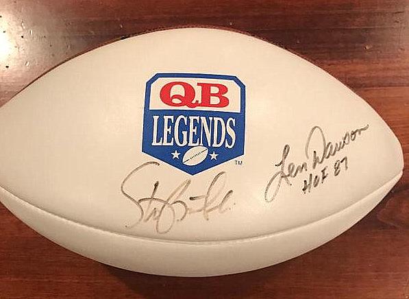 Chiefs LEN DAWSON - NFL Football: Leonard Ray Dawson (born June 20, 1935) is a former American football quarterback and a member of the Pro Football Hall of Fame. Steven Joseph Bartkowski (born November 12, 1952) is a former Am