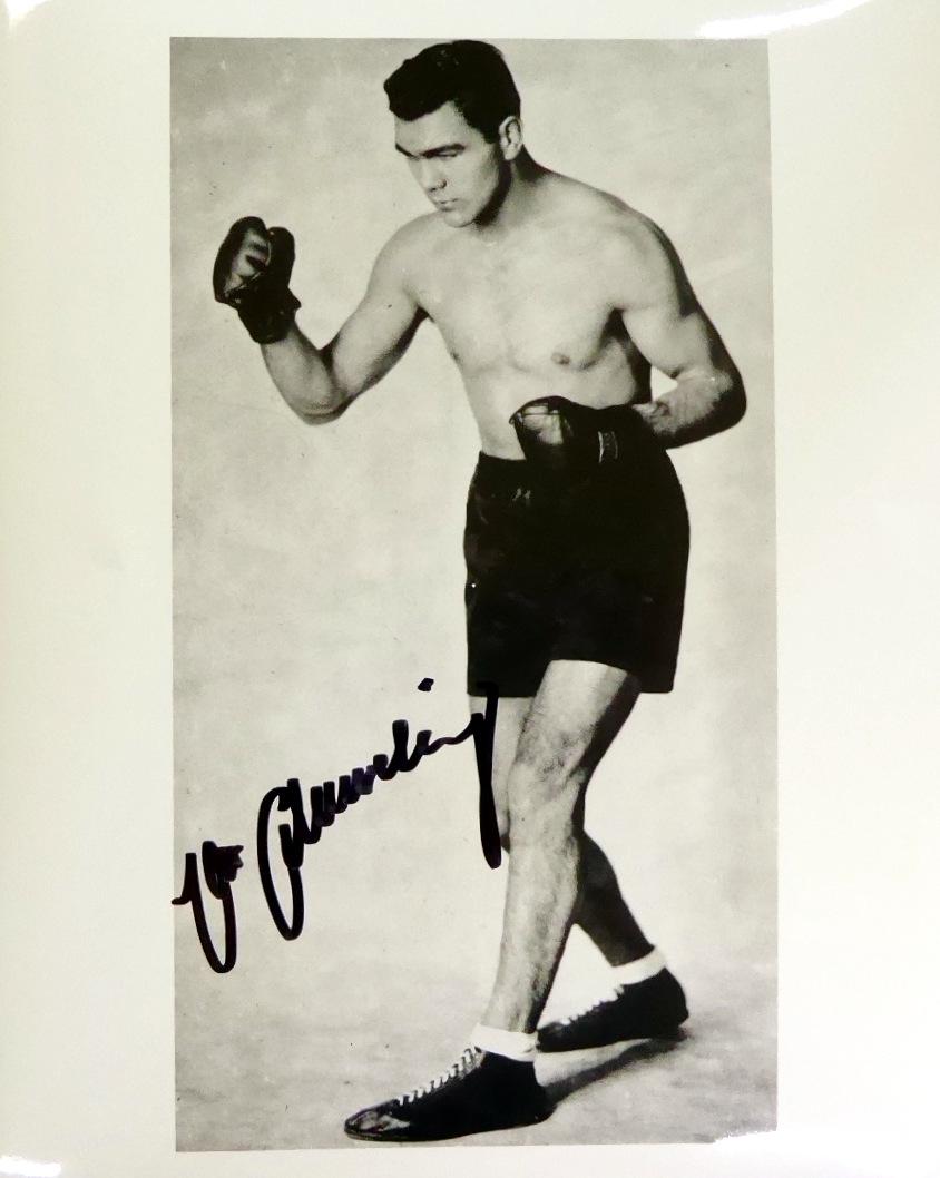 Hvy Wgt Champ MAX SCHMELING - Photo: Max Schmeling (1905-2005) German Heavyweight Boxing Champion. Schmeling was heavyweight champion of the world between 1930 and 1932. His two fights with Joe Louis in 1936 and 1938 were worldwide cultu