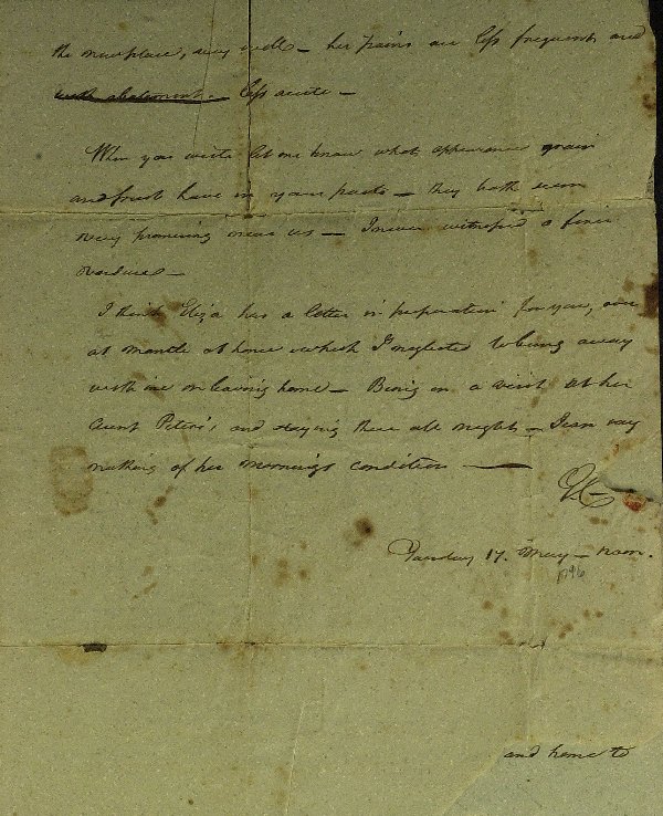 Signer GEORGE CLYMER - Autograph Ltr Signed to Son - 2