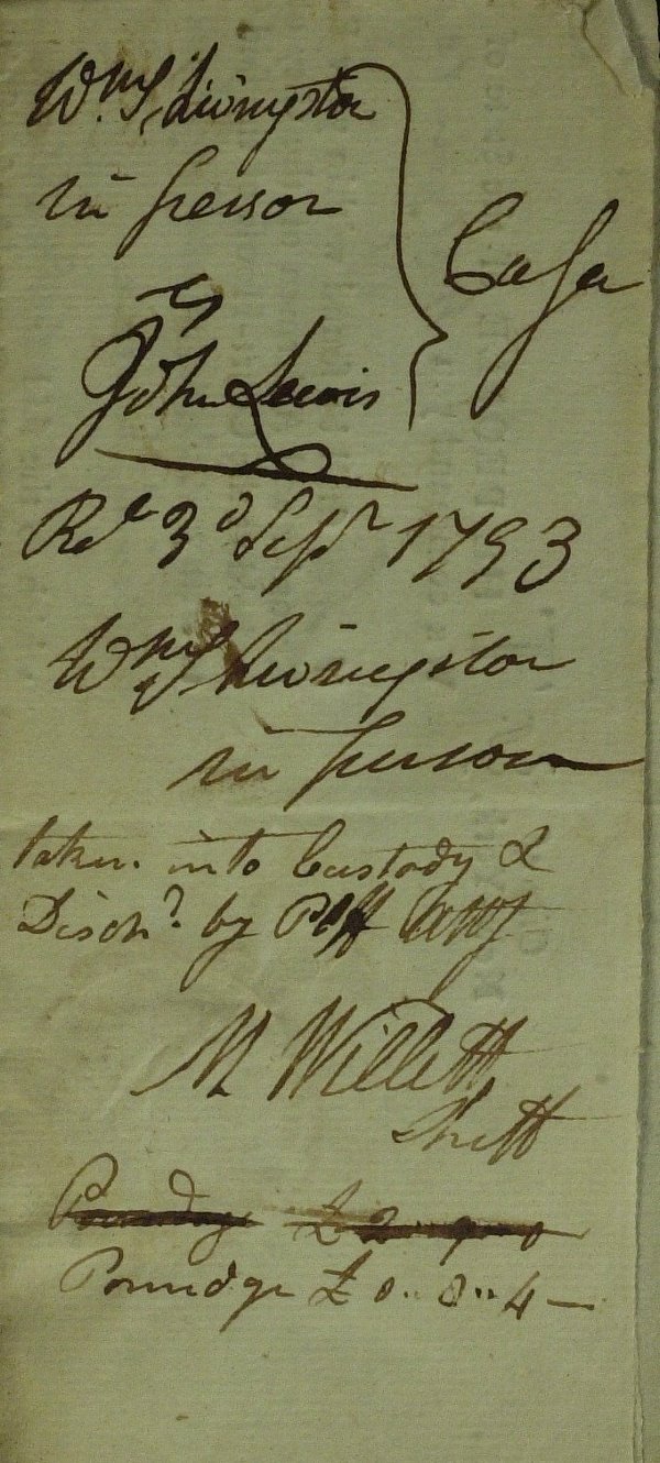 NY Mayor, Patriot MARINUS WILLETT - Doc Signed 1793