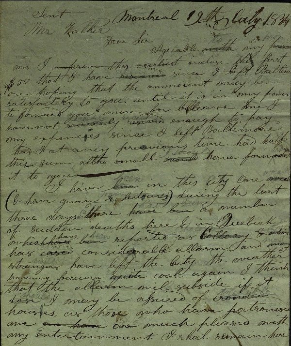 Inventor SAMUEL COLT - RARE Autograph Ltr Signed