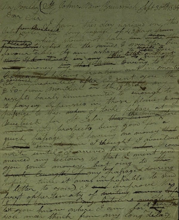 Handgun Inventor SAMUEL COLT - Unique Autograph Ltr