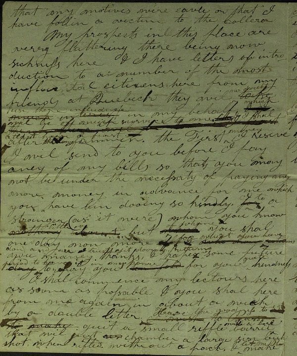 Handgun Inventor SAMUEL COLT - Unique Autograph Ltr - 3