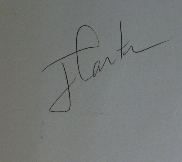 Pres JIMMY CARTER - His Book Signed, 1st Edition - 2