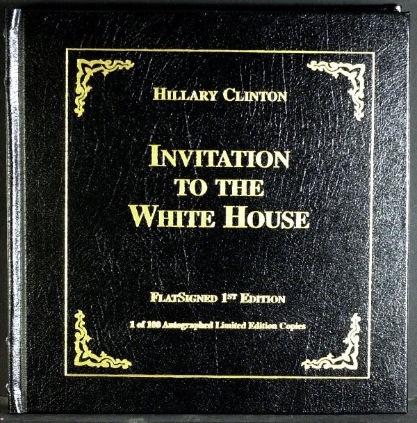 Pres Contender HILLARY CLINTON - Her Book Signed