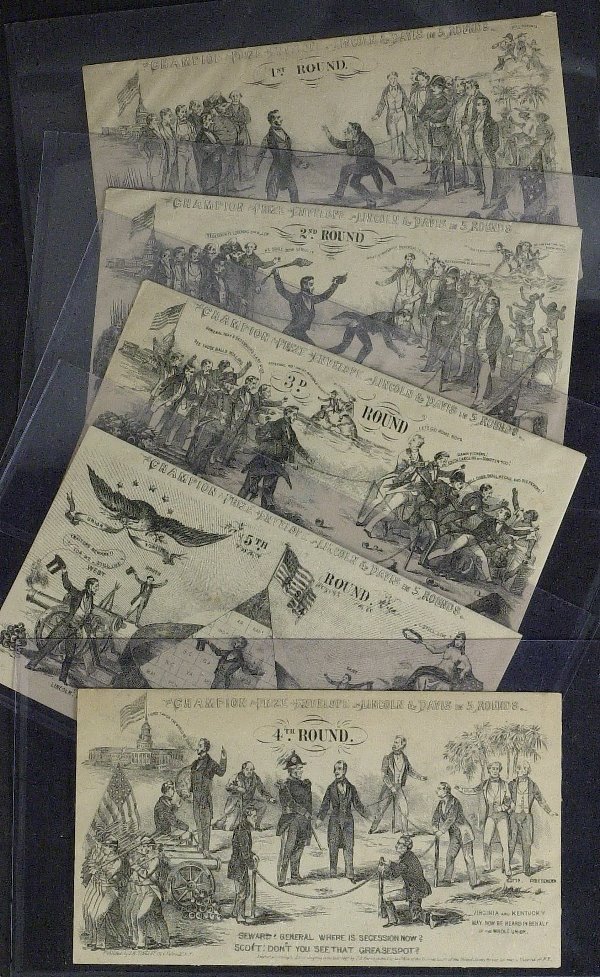 "CHAMPION PRIZE" Postal Cvrs- Unused Complete Set