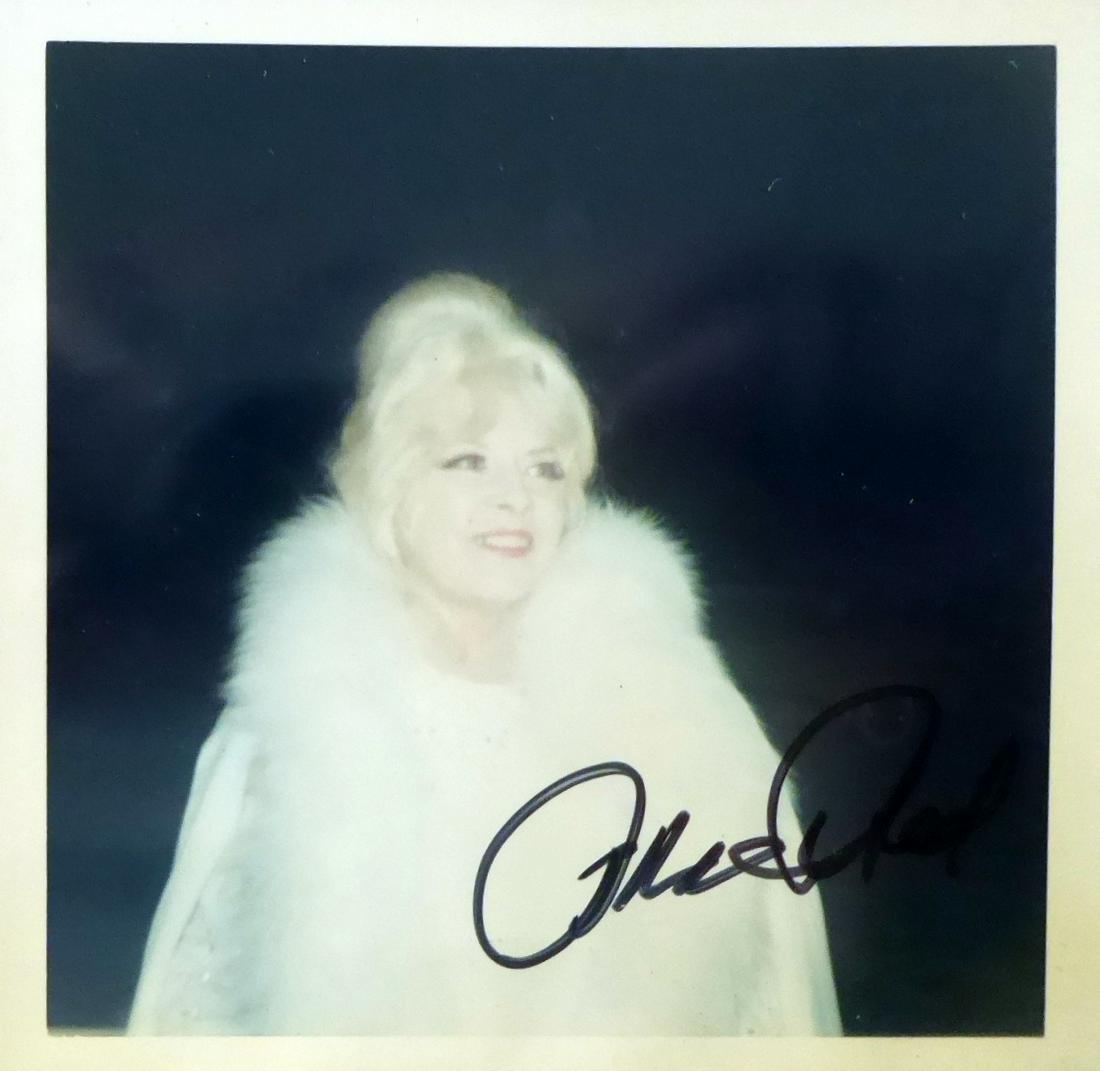 Actress MAE WEST - Snap Shot Photo Signed: Mae West . 4” x 4” color snap shot ,signed.