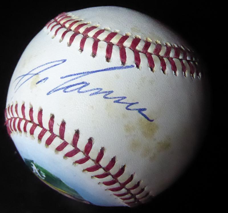 A's Legend JOSE CANSECO Signed Ball (1 of 2)