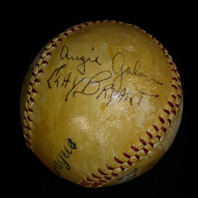 1935 Cubs Signed Ball CAVARETTA, ROOT etc... (1 of 3)