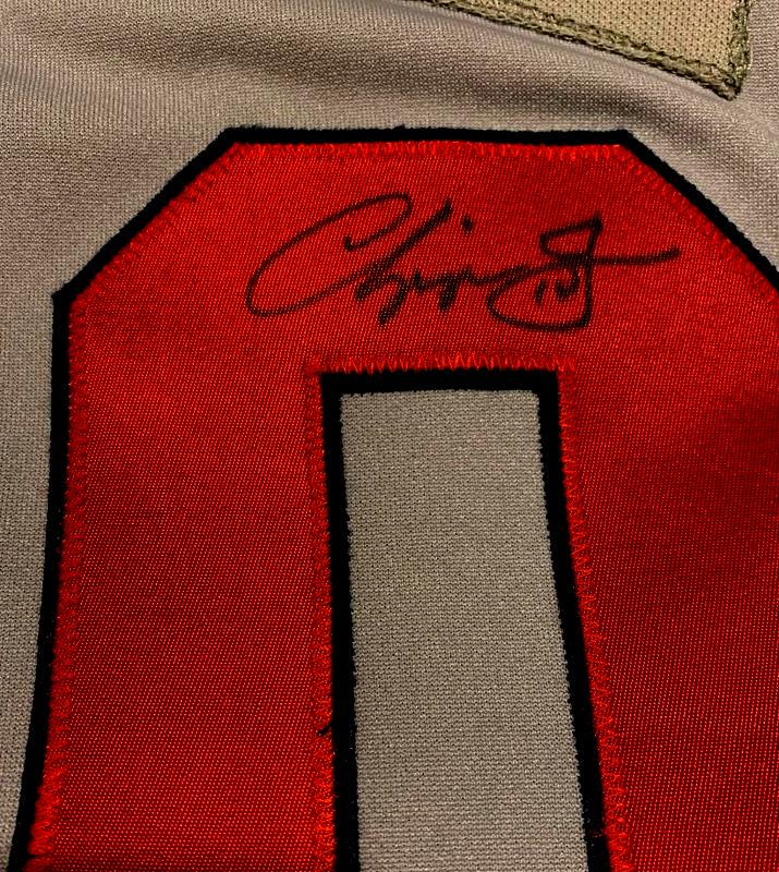 Braves Great CHIPPER JONES Signed Jersey (1 of 2)
