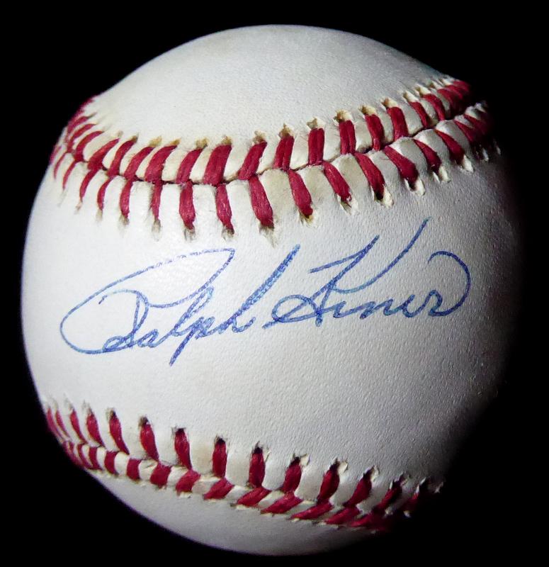 Pirate Great RALPH KINER Signed Baseball (1 of 1)