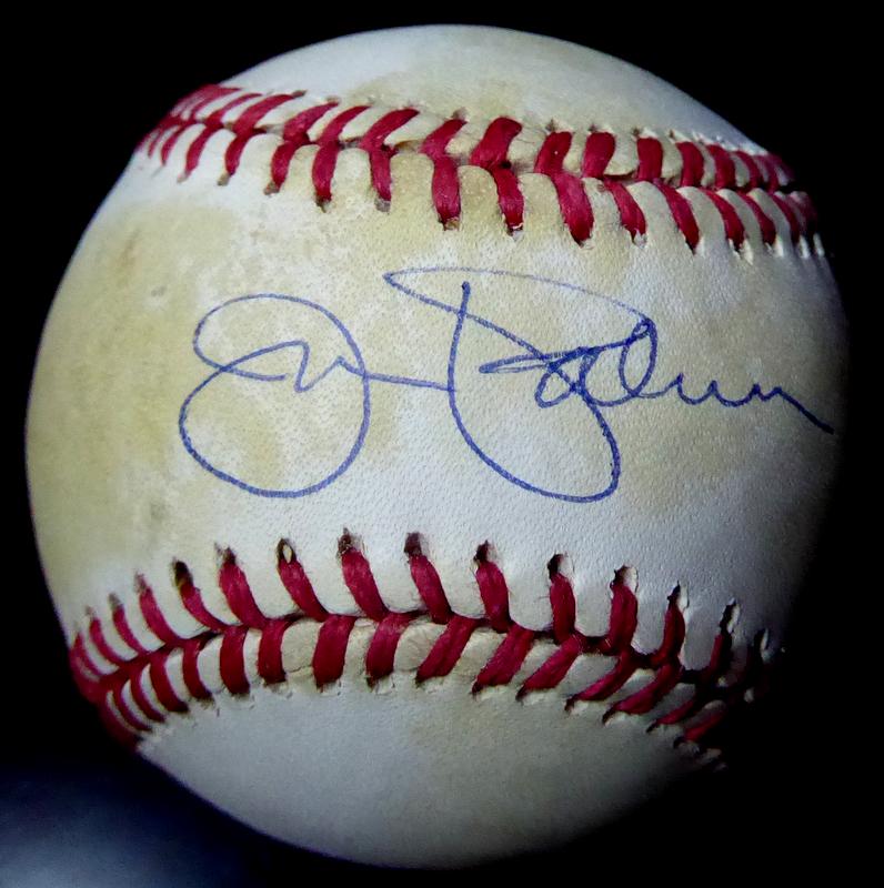 HOF Pitcher JIM PALMER Signed Baseball (1 of 1)