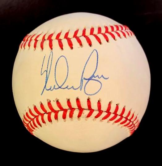 Strikeout King NOLAN RYAN Signed Baseball (1 of 1)
