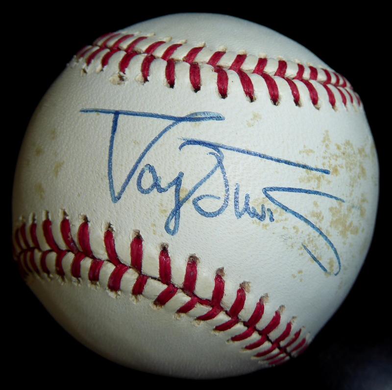 Mets Great DARRYL STRAWBERRY Signed Baseball (1 of 1)