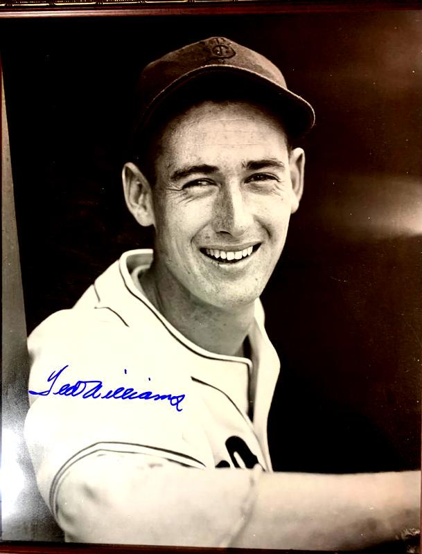 "The Kid"TED WILLIAMS Signed/Framed Photo (1 of 1)