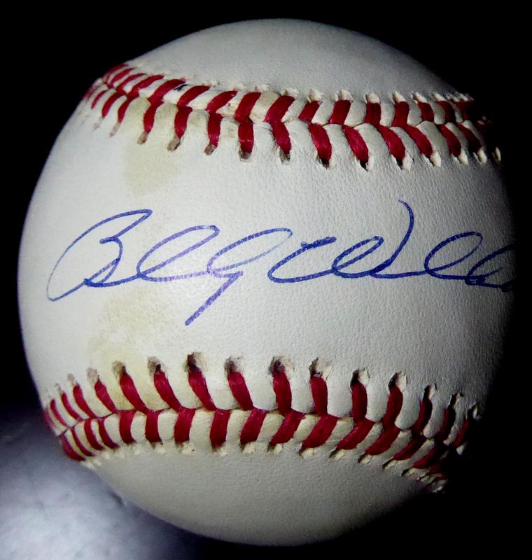 Cubs HOF BILLY WILLIAMS Signed Baseball (1 of 1)