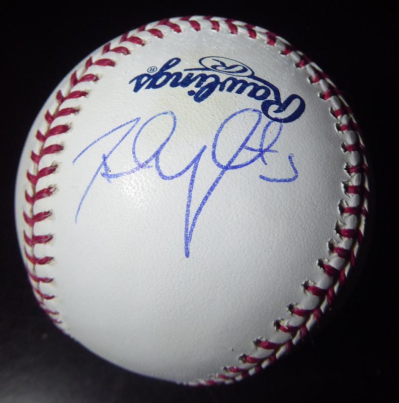 Mets Great DAVID WRIGHT Signed Baseball (1 of 1)