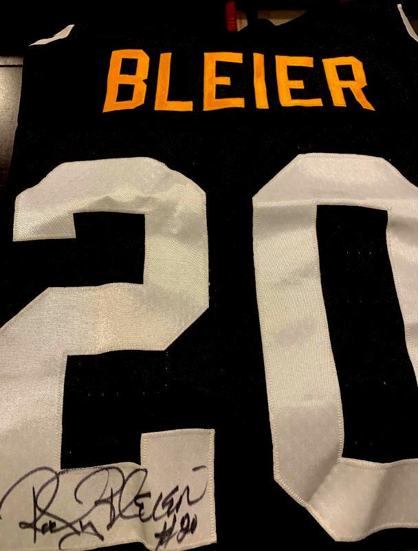 Steeler Great ROCKY BLEIER Signed Jersey (1 of 2)