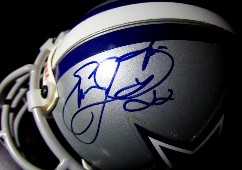 Rushing Leader EMMITT SMITH Signed Mini Helmet (1 of 1)