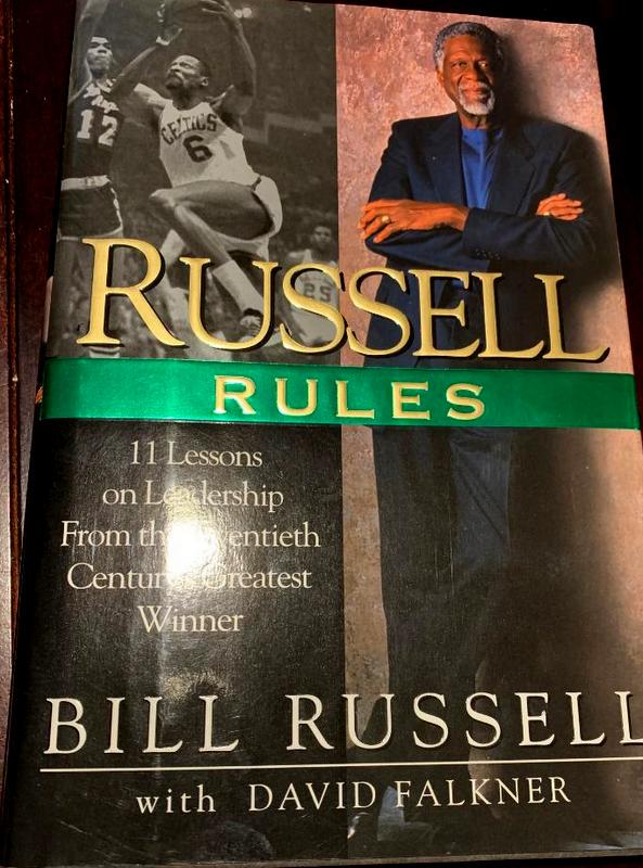 Celtic Legend BILL RUSSELL Singed Book (1 of 2)