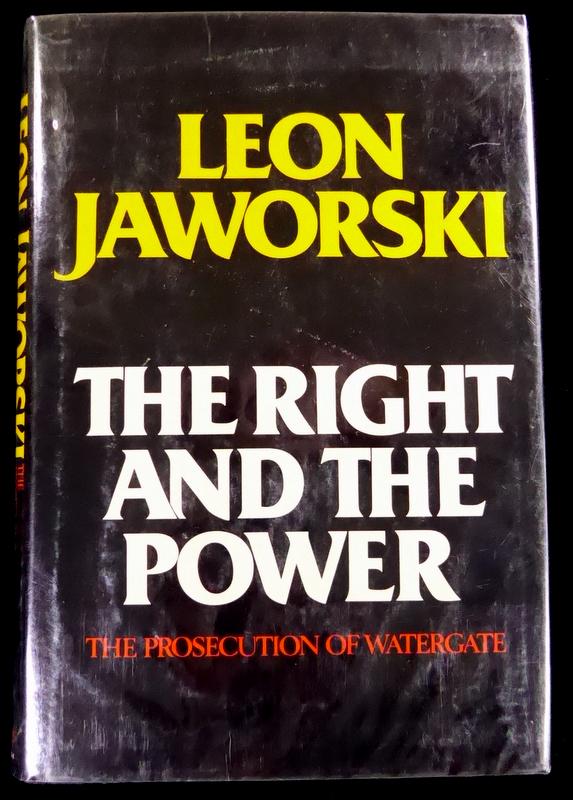 Watergate Jurist LEON JAWORSKI - His Book, 1st Ed: Leon Jaworski (1905-1982) Jurist. Jaworski served as the second special prosecutor during the Watergate Scandal. He was appointed to that position in 1973, soon after the Saturday Night Massacre 