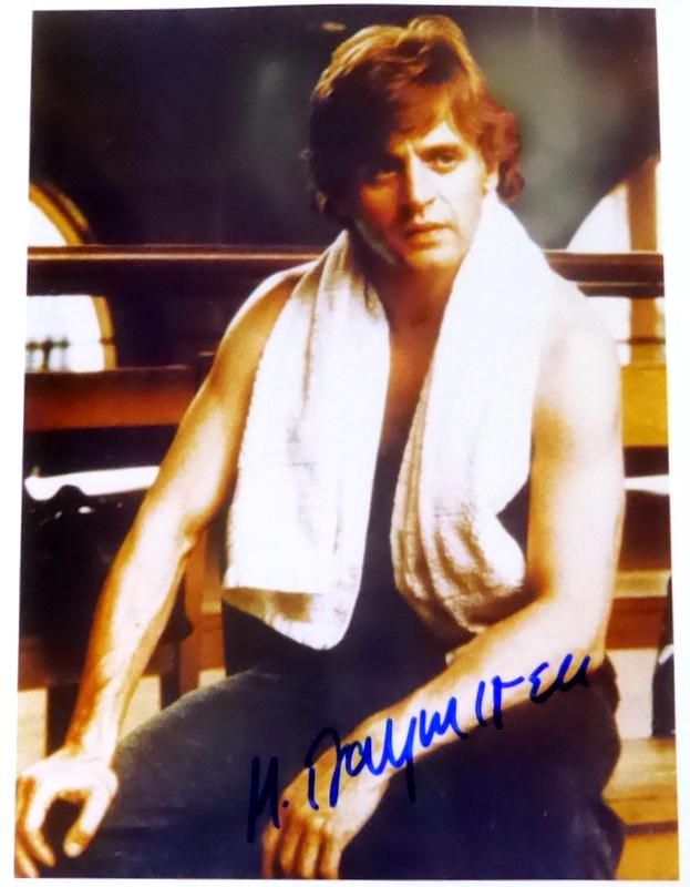 Russian Ballet Dancer MIKHAIL BARYSHNIKOV - Photo: Mikhail Baryshnikov (1948- ) Russian-born dancer, actor. Baryshnikov is a Russian-American ballet dancer who choreographed several iconic pieces which have made him one of the greatest ballet dancers 