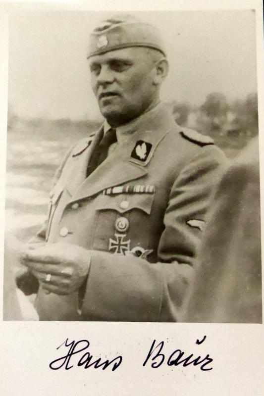 Hitler's Pilot HANS BAUR - Photo: Hans Baur (1897-1993) German pilot. Baur was Adolf Hitler's pilot during Hitler's political campaigns of the early 1930s. He later became Hitler's personal pilot and leader of the Reichsregierung squa