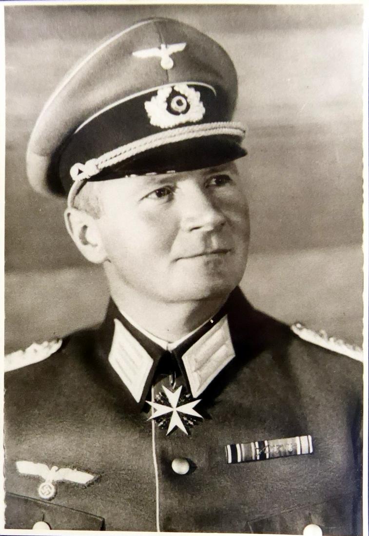 German Gen SIEGFRIED von STULPNAGEL - Photo: Siegfried von Stulpnagel (1891-1976) German Generalmajor. Stulpnagel was a member of a long line of Prussian warriors, he commanded the 430th Infantry Regiment. He was the brother of Carl Heinrich v