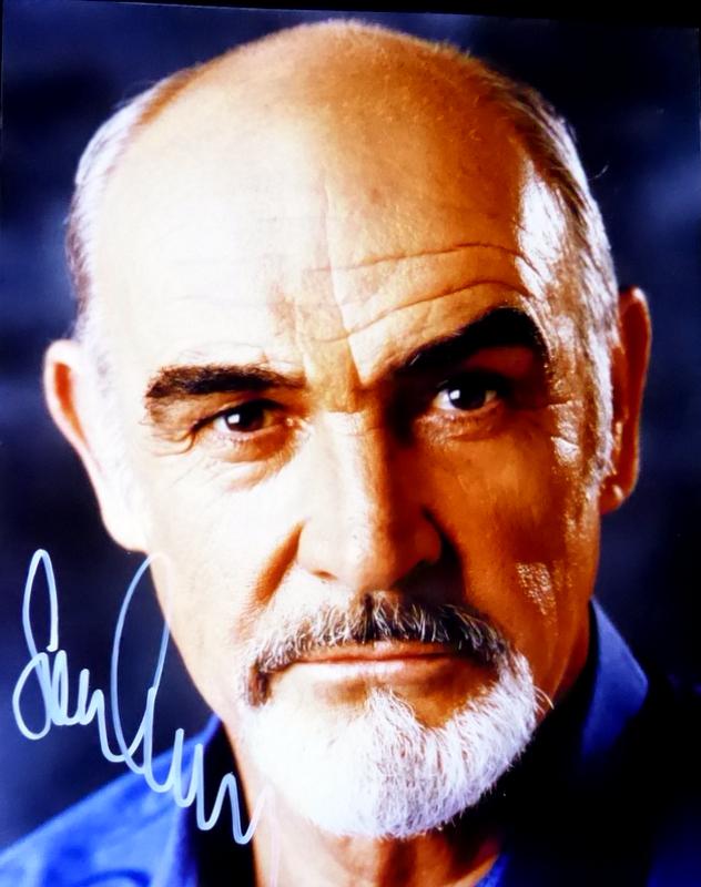 James Bond Actor SEAN CONNERY - Photo: Sean Connery (1930- ) Scottish actor. Connery is best known for playing 007 in the early 'James Bond' spy movies. He has also starred in films like Robin and Marian, The Name of the Rose, The Untoucha